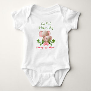 BODY PARA BEBÉ EL DÍA DE NUESTRA PRIMERA MADRE - PERSONALIZAR.