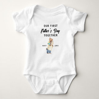 BODY PARA BEBÉ EL DÍA DE NUESTRO PRIMER PADRE JUNTO