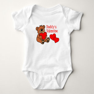 Body Para Bebé El Día de San Valentín de papá