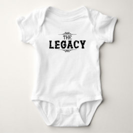 Body Para Bebé El Día del Padre Legacy Blanco