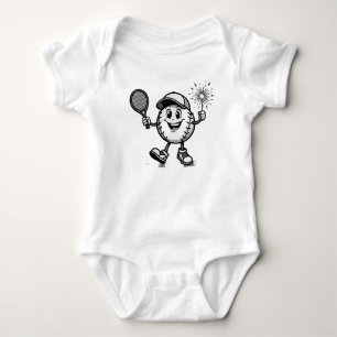 Body Para Bebé El divertido personaje de béisbol