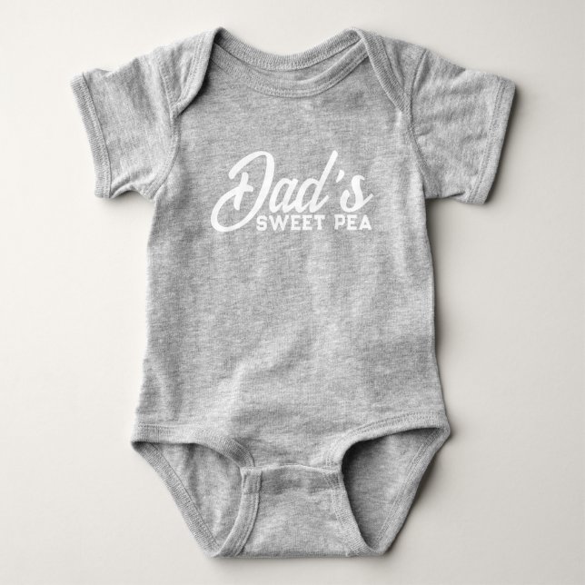 Body Para Bebé El dulce dulce dulce dulce de papa adorable (Anverso)