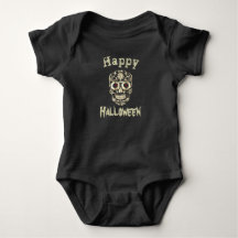 El elegante chaleco de Halloween del bebé