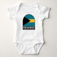 El emblema de la bandera de las Bahamas es un mal