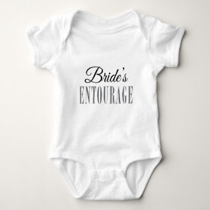 Body Para Bebé El Entourage de la novia