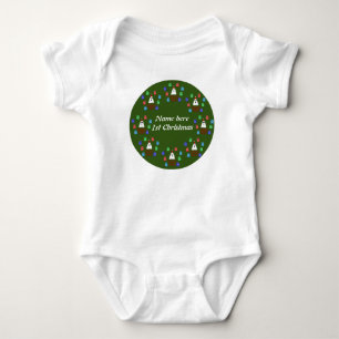 Body Para Bebé El Fantasma de la Navidad Presente Divertido