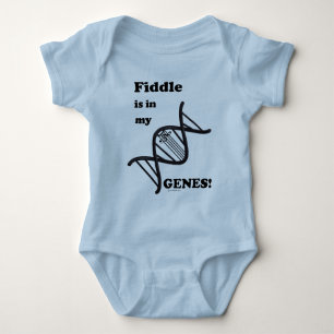 Body Para Bebé El Fiddle Está En Mis Genes