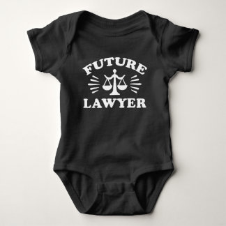 Body Para Bebé El futuro abogado Baby Bodysuit
