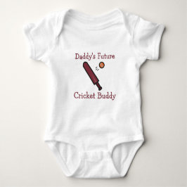 Body Para Bebé El futuro compañero de cricket de papá | Cricket p