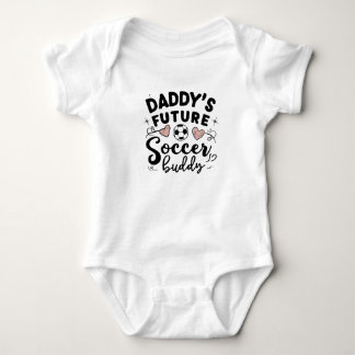 Body Para Bebé El futuro compañero de fútbol de papá