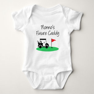 Body Para Bebé El futuro de la niña italiana Caddy de Nonno