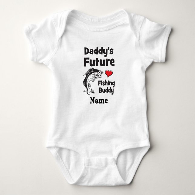 Body Para Bebé El futuro de papá (Anverso)