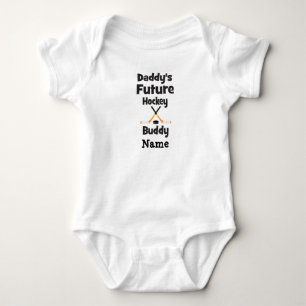 Body Para Bebé El futuro del amigo de hockey de papá