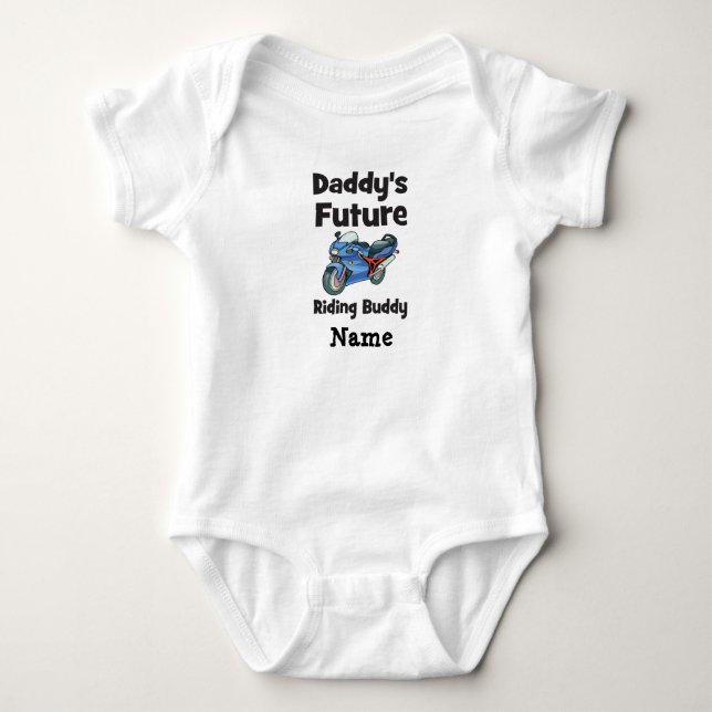 Body Para Bebé El futuro del Buddy Ver1 de papá (Anverso)