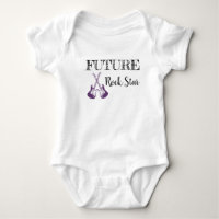El futuro del rock y Roll Baby Bodysuit