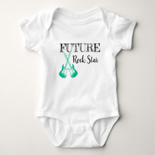 Body Para Bebé El futuro del rock y Roll Baby Bodysuit