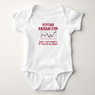 Body Para Bebé El futuro investigador Baby Bodysuit