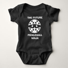 Body Para Bebé El futuro Pickleball Ninja, lindo