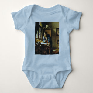 Body Para Bebé El geógrafo de Johannes Vermeer (alrededor de 1669