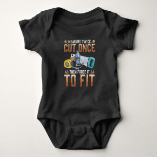 Body Para Bebé El gracioso carpintero papá Chiste Humor de Woodw