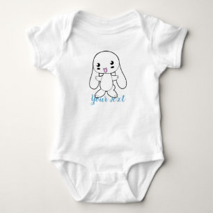 Body Para Bebé El gran Personalizado de Kawaii Bunny