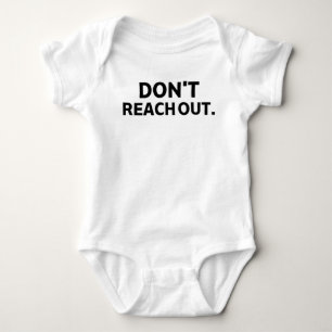Body Para Bebé El heredero silencioso   Bodysuit No toques bebé