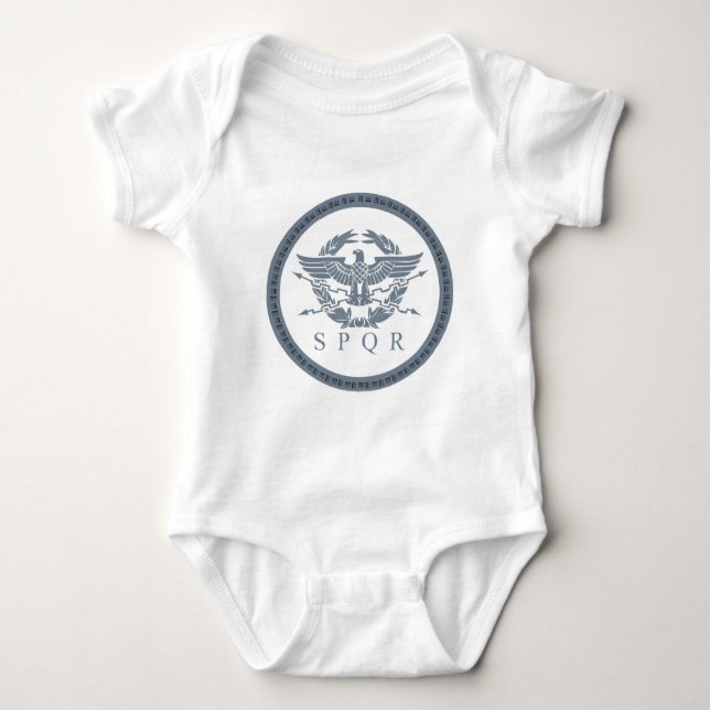 Body Para Bebé El Imperio Romano Aquila Eagle Baby Bodysuit (Anverso)