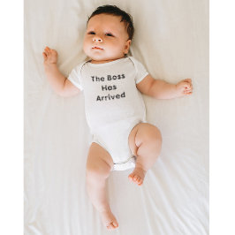 Body Para Bebé El Jefe ha llegado al Baby Bodysuit