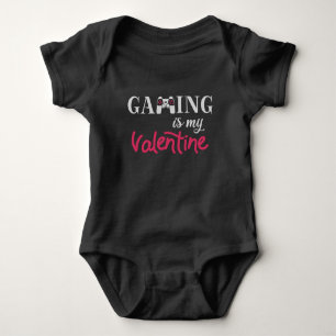 Body Para Bebé El juego es mi San Valentín