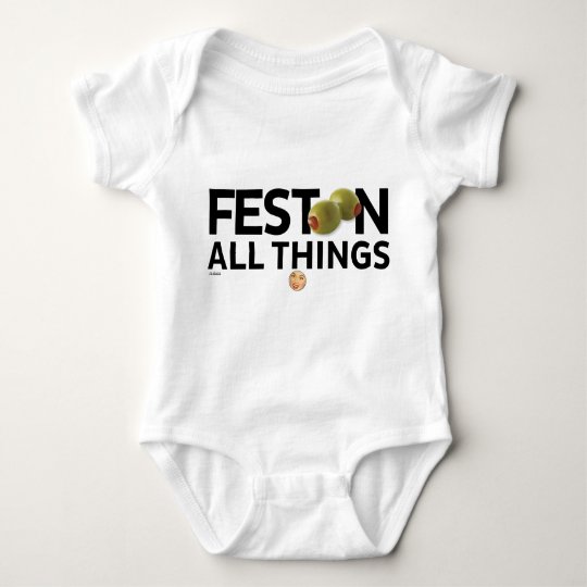 Body Para Bebé El kitsch Bitsch™: Festoon todas las cosas