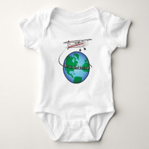 Body Para Bebé El mejor ahijado del mundo con el aeroplano