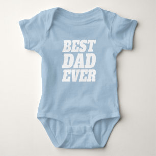 Body Para Bebé El mejor día del padre Bodysuit