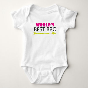 Body Para Bebé El mejor hermano del mundo