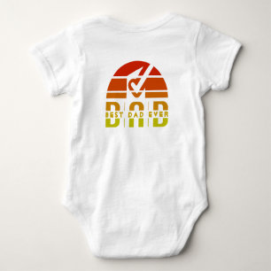 Body Para Bebé El Mejor Papá del Mundo: El Hombre, El Mito, La Le