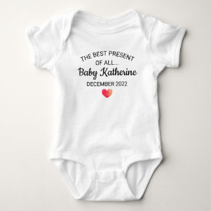 Body Para Bebé El Mejor Regalo de Todos Anuncio de Embarazo