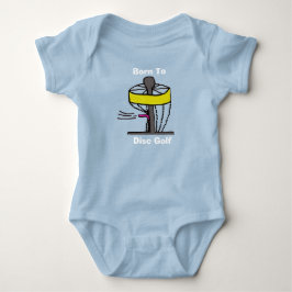 Body Para Bebé El nacido al onsie del bebé del golf del disco