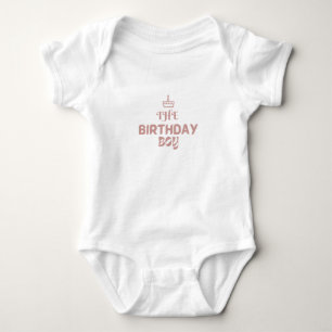 Body Para Bebé El niño de cumpleaños