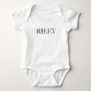 Body Para Bebé El nombre de Riley. Mi nombre es Riley.