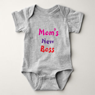 Body Para Bebé El nuevo jefe de mamá