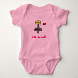 Body Para Bebé El onsie de la niña del #DiscGolf