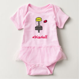 Body Para Bebé El onsie de la niña del #DiscGolf