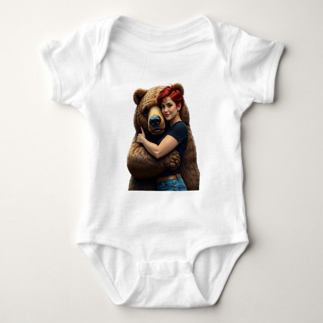 Body Para Bebé El oso (Anverso)