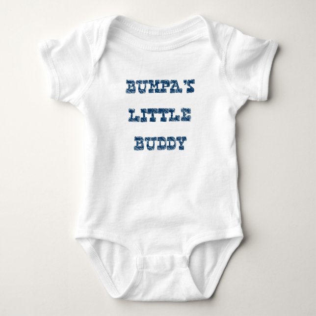 Body Para Bebé El pequeño amigo de Bumpa (Anverso)