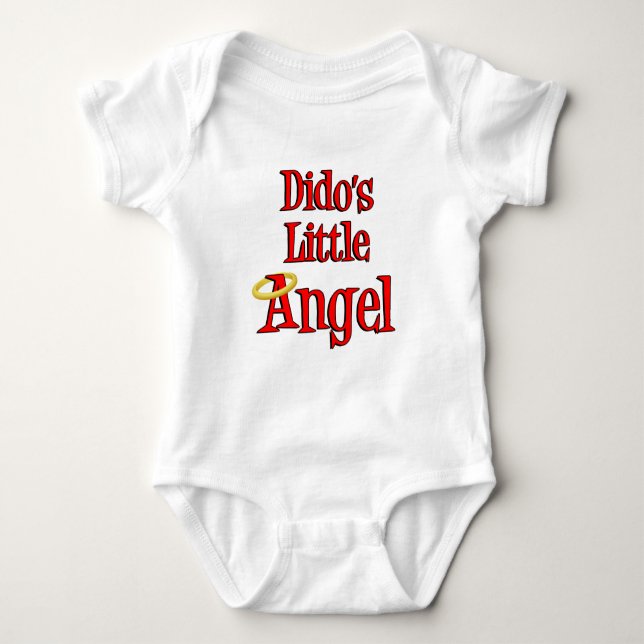 Body Para Bebé El pequeño ángel de Dido (Anverso)