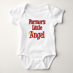 Body Para Bebé El pequeño ángel de los granjeros