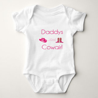 Body Para Bebé El pequeño bebé de vaquero de papá