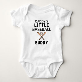 Body Para Bebé El pequeño beisbol de papá | Béisbol lindo