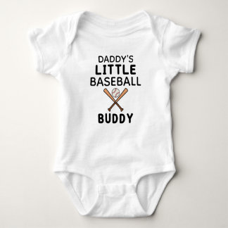 Body Para Bebé El pequeño beisbol de papá | Béisbol lindo