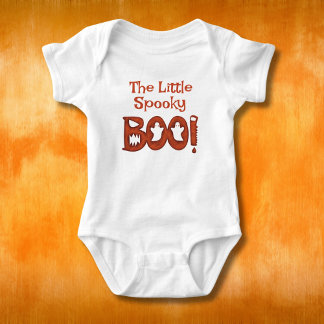 Body Para Bebé El pequeño Boo Halloween con fantasía