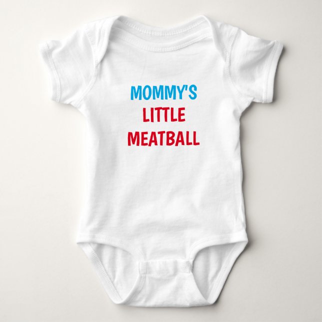 Body Para Bebé El pequeño caramelo de mamá (Anverso)